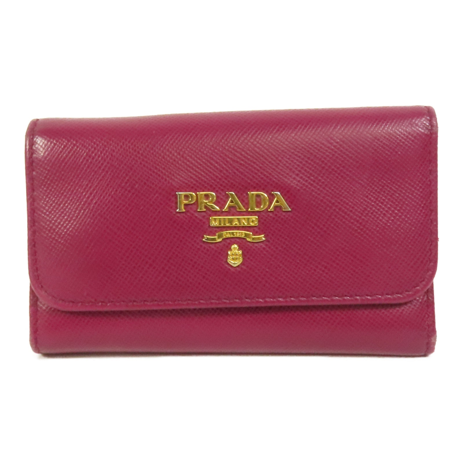PRADA 牛皮皮革Key Holder鎖匙包