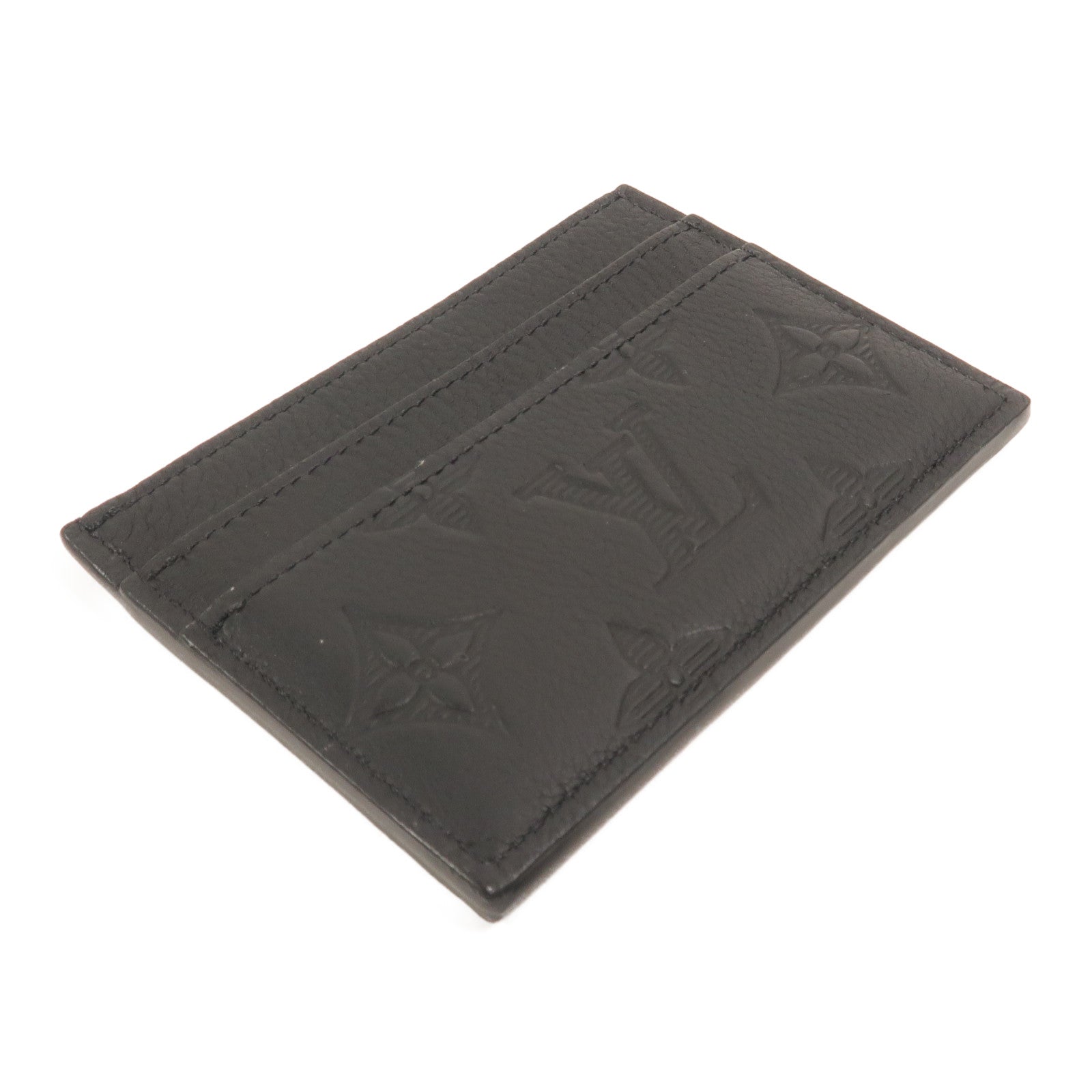 LOUIS VUITTON Monogram Shadow Porte-Cartes Double錢包