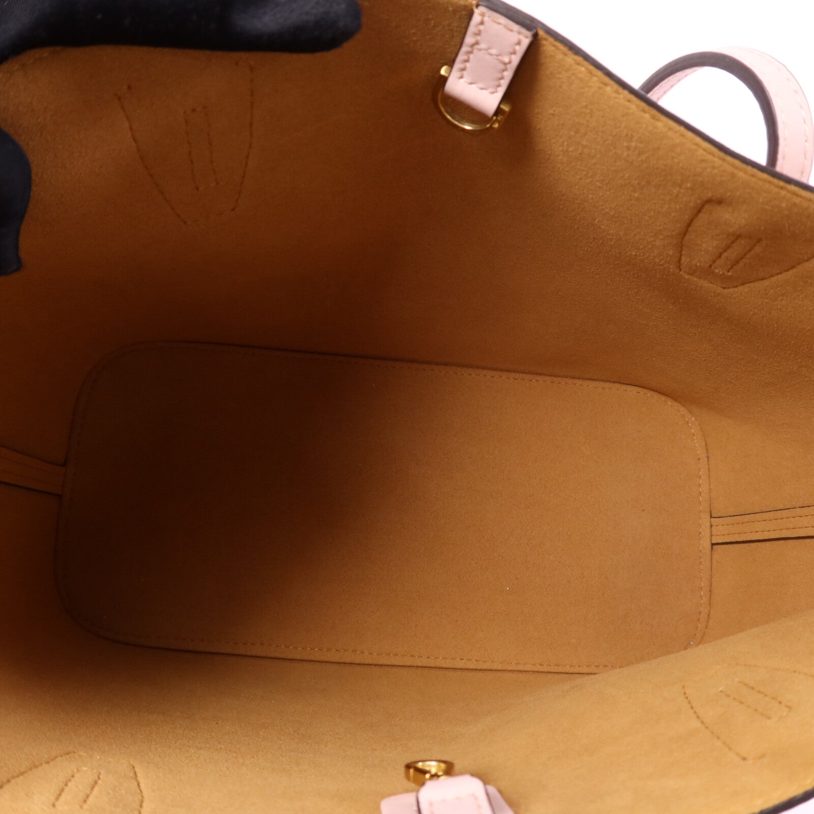 MCM 塗層帆布Tote Bag金扣手挽袋