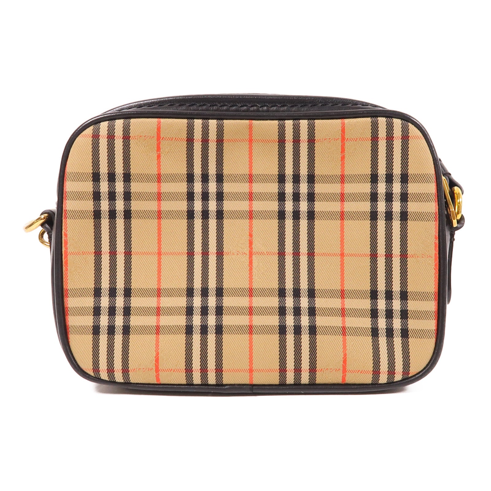 BURBERRY 帆布Shoulder Bag金扣肩背袋