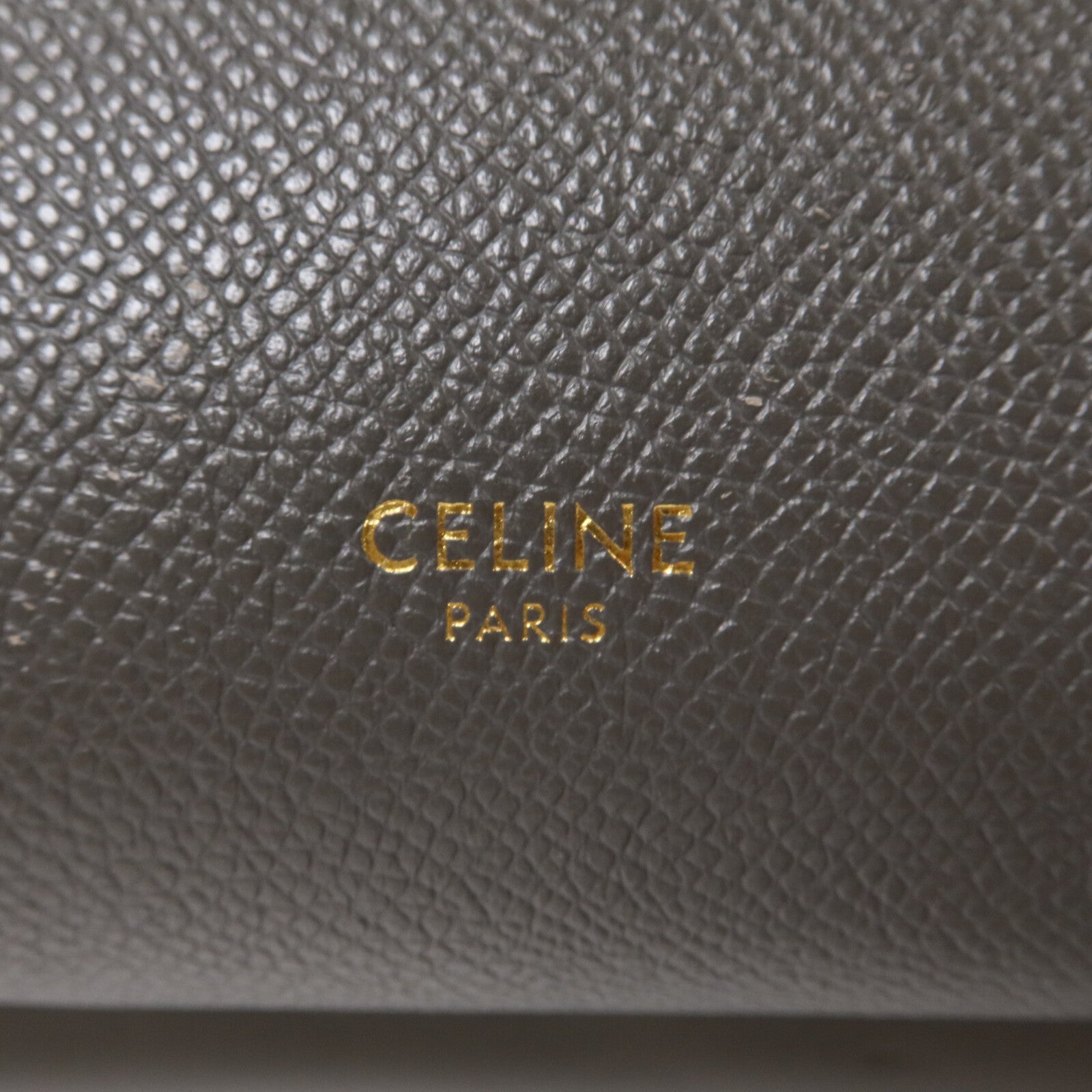 CELINE 牛皮皮革Micro Belt Bag手挽肩背兩用袋