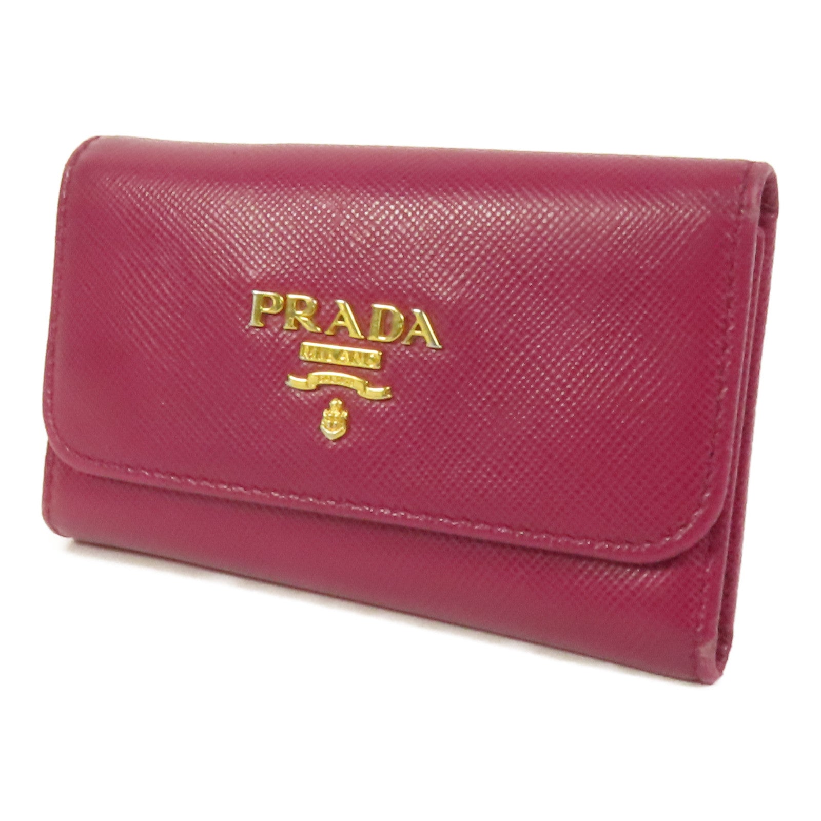 PRADA 牛皮皮革Key Holder鎖匙包