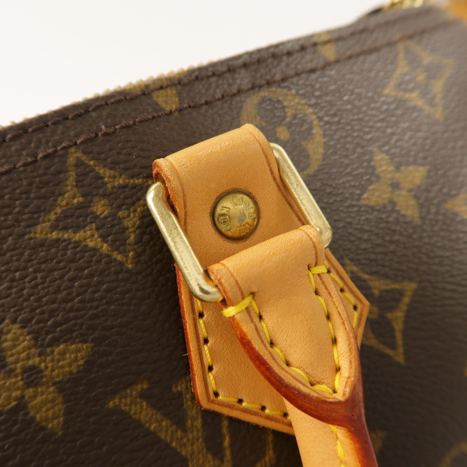 LOUIS VUITTON Monogram Speedy 30金扣手挽袋