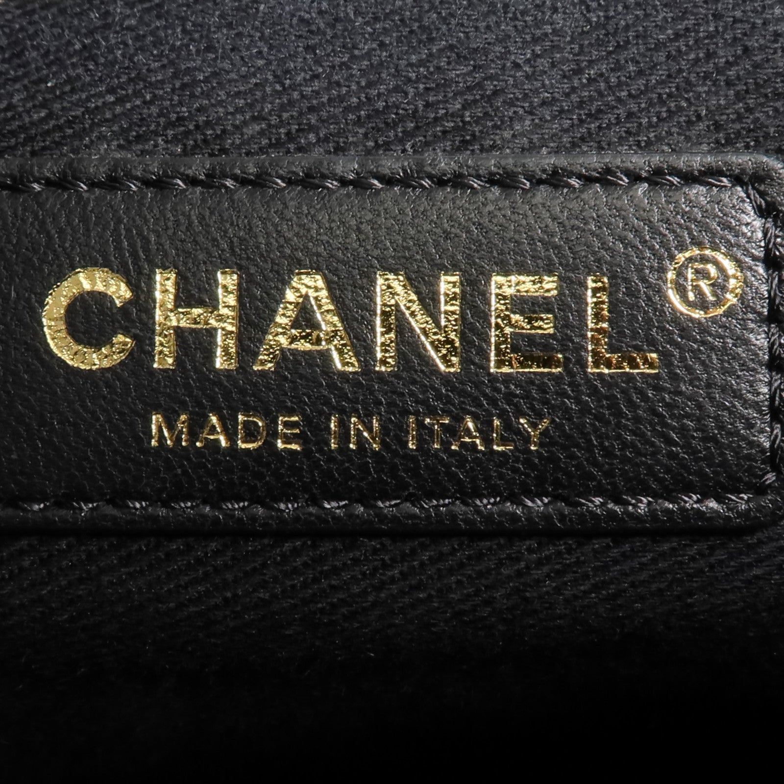 CHANEL 【激減優惠】牛皮皮革Backpack金扣背包