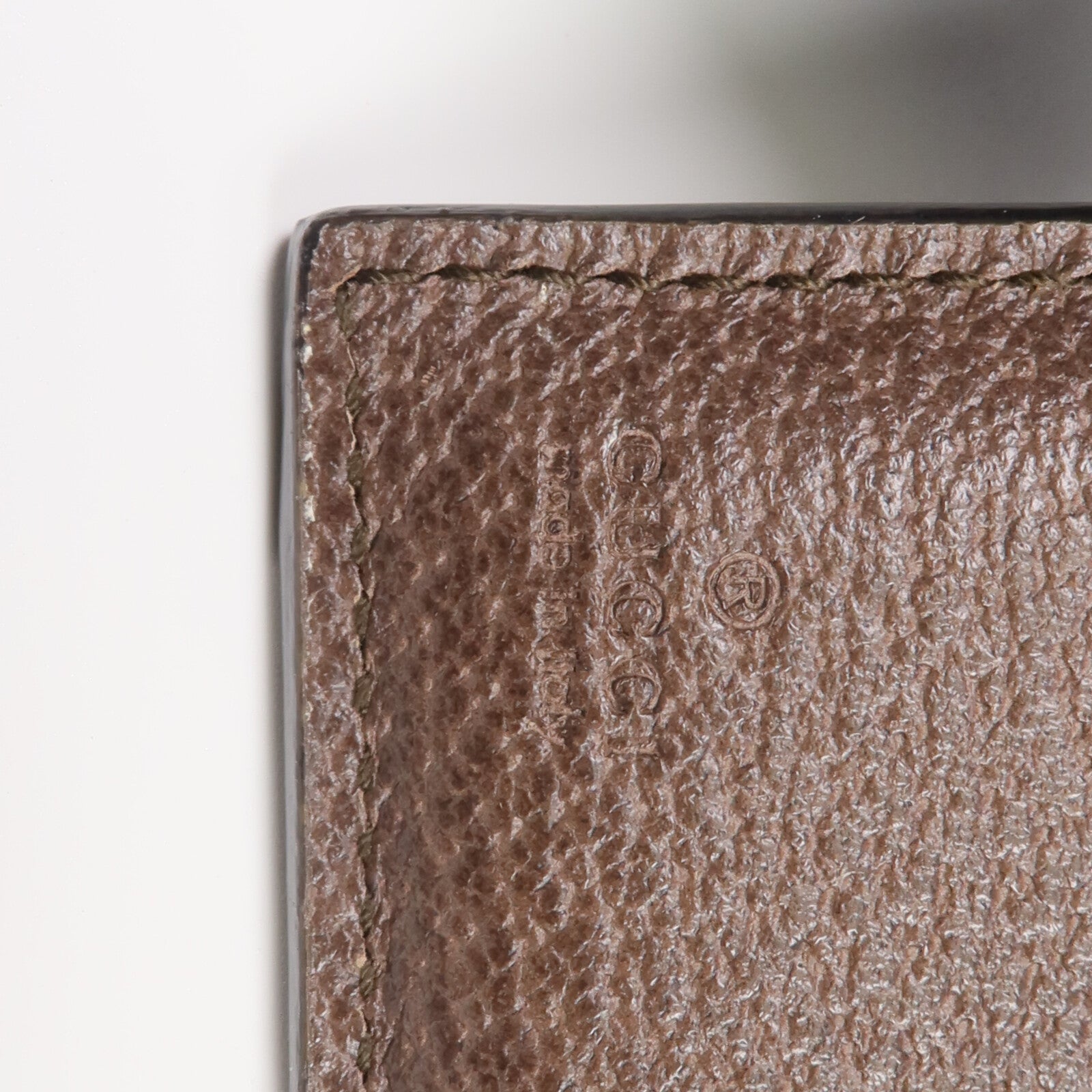 GUCCI 塗層帆布/牛皮皮革Ophidia Trifold Wallet金扣錢包