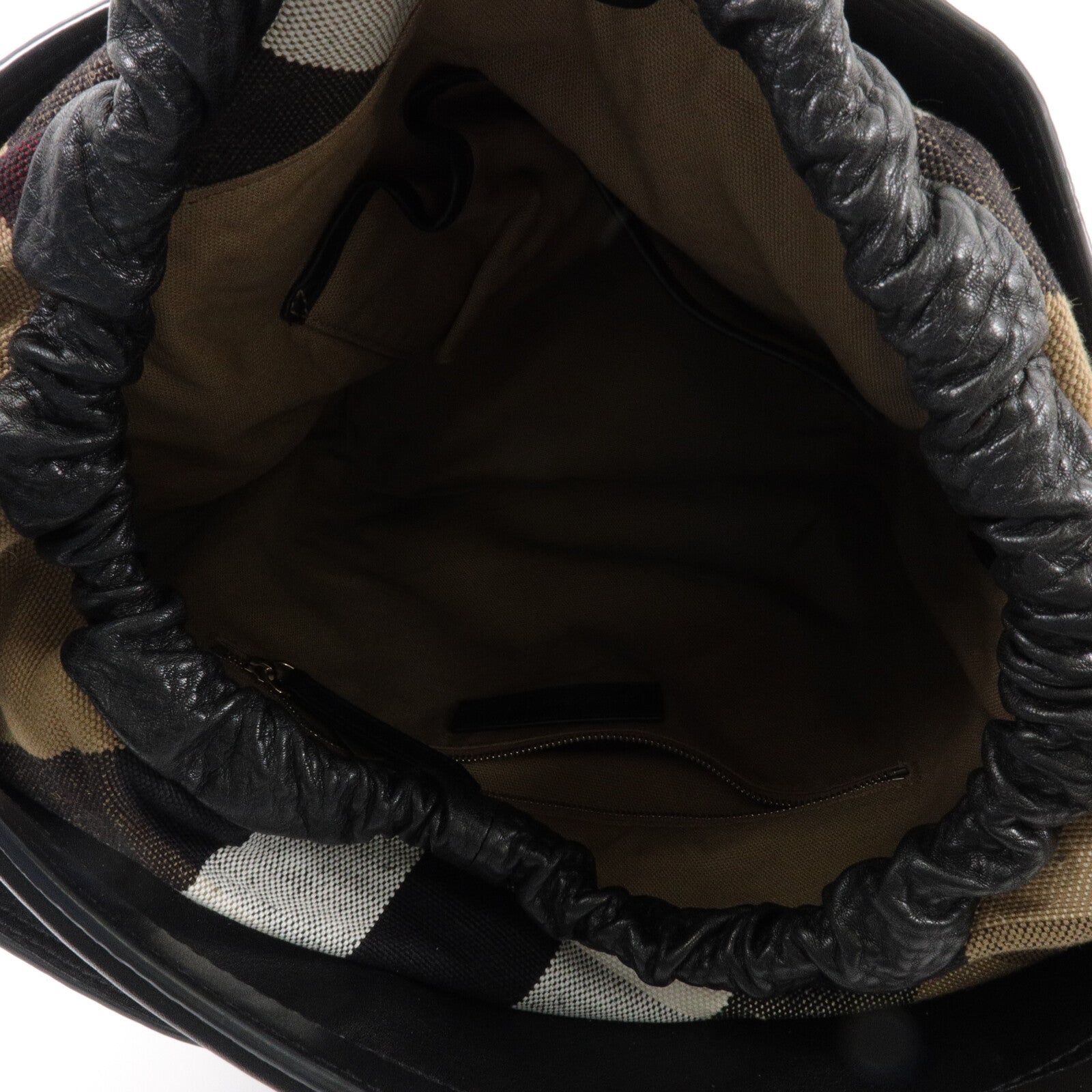 BURBERRY 牛皮皮革Ashby Leather Hobo手挽肩背兩用袋