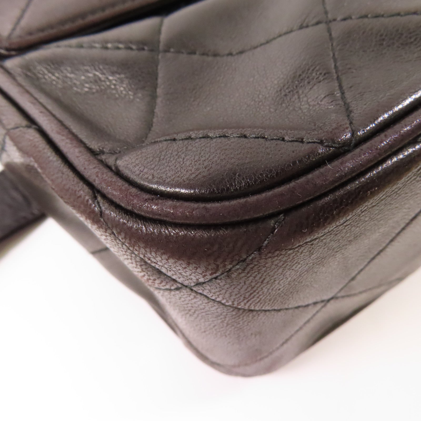 CHANEL 【激減優惠】羊皮皮革Vintage Shoulder Bag金扣肩背袋