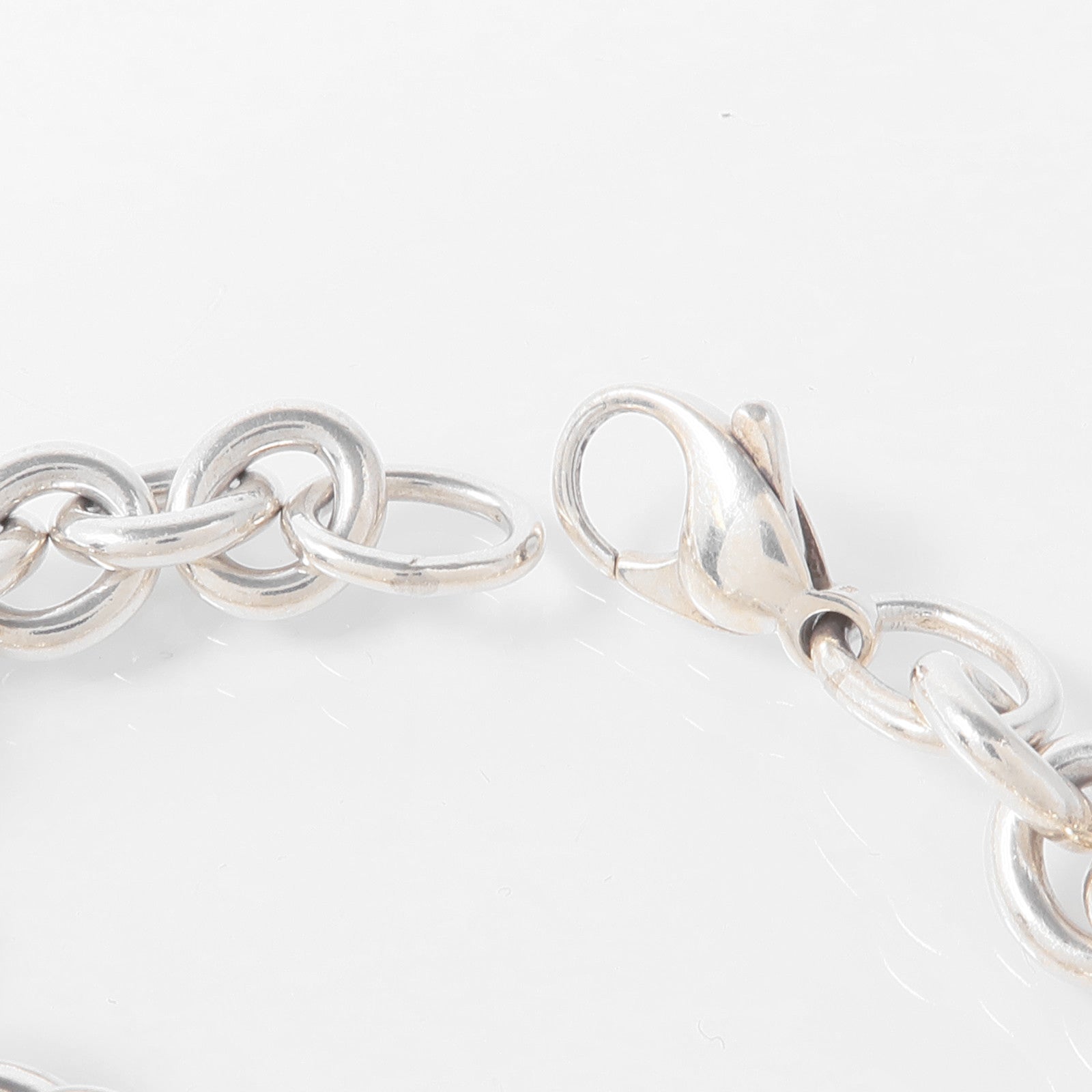 TIFFANY＆CO 925純銀Return To Tiffany Heart Tag Bracelet手鏈