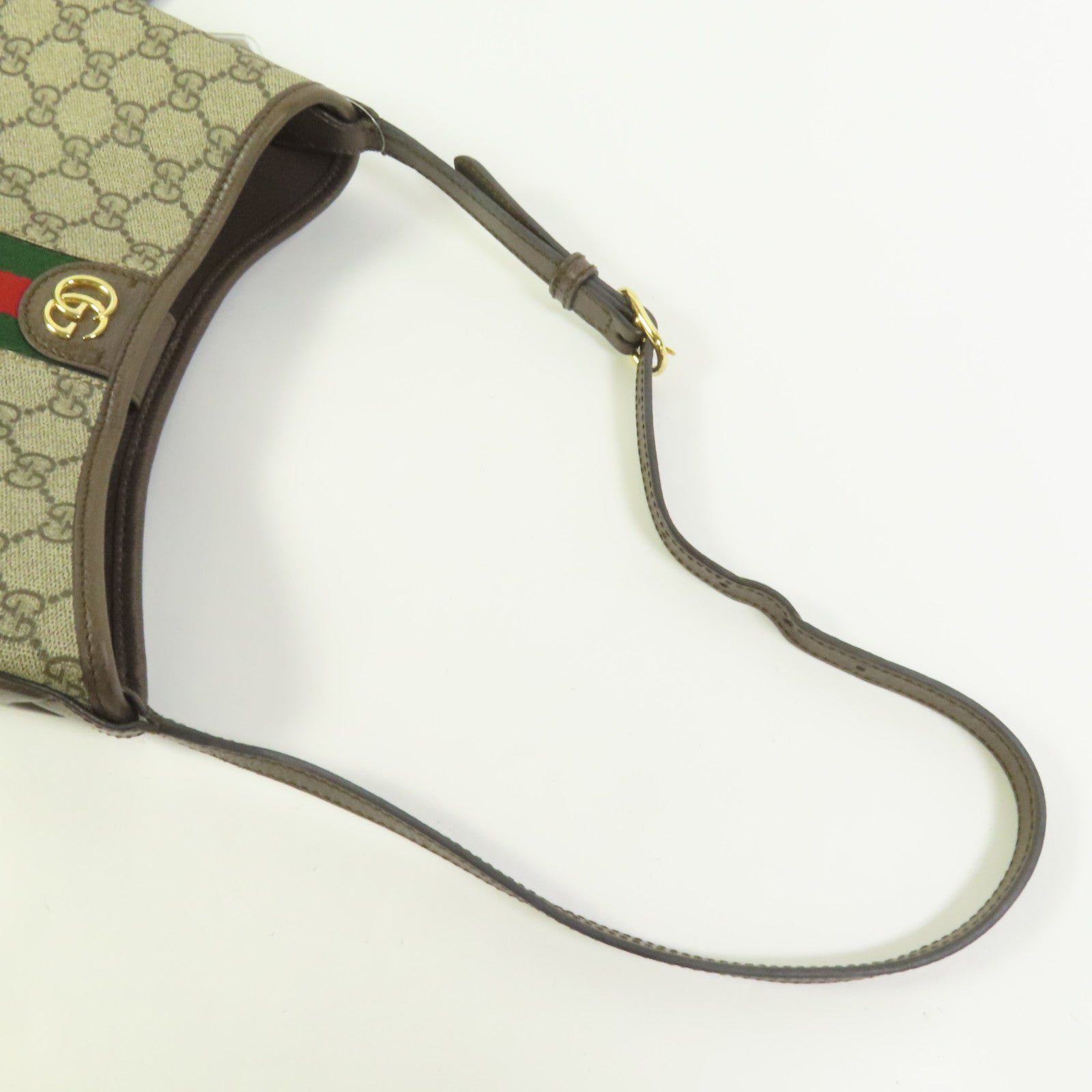 GUCCI 塗層帆布Ophidia Small Shoulder Bag肩背袋