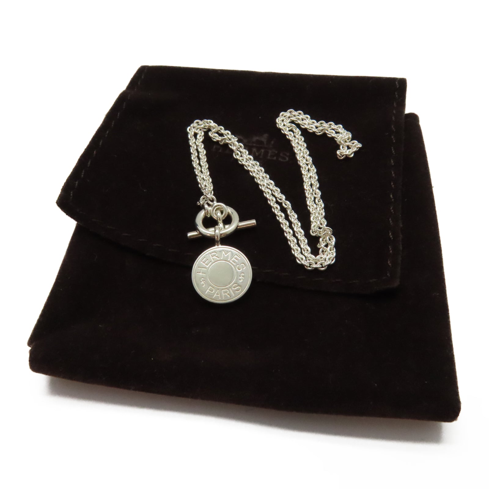 HERMES 925純銀Necklace項鍊