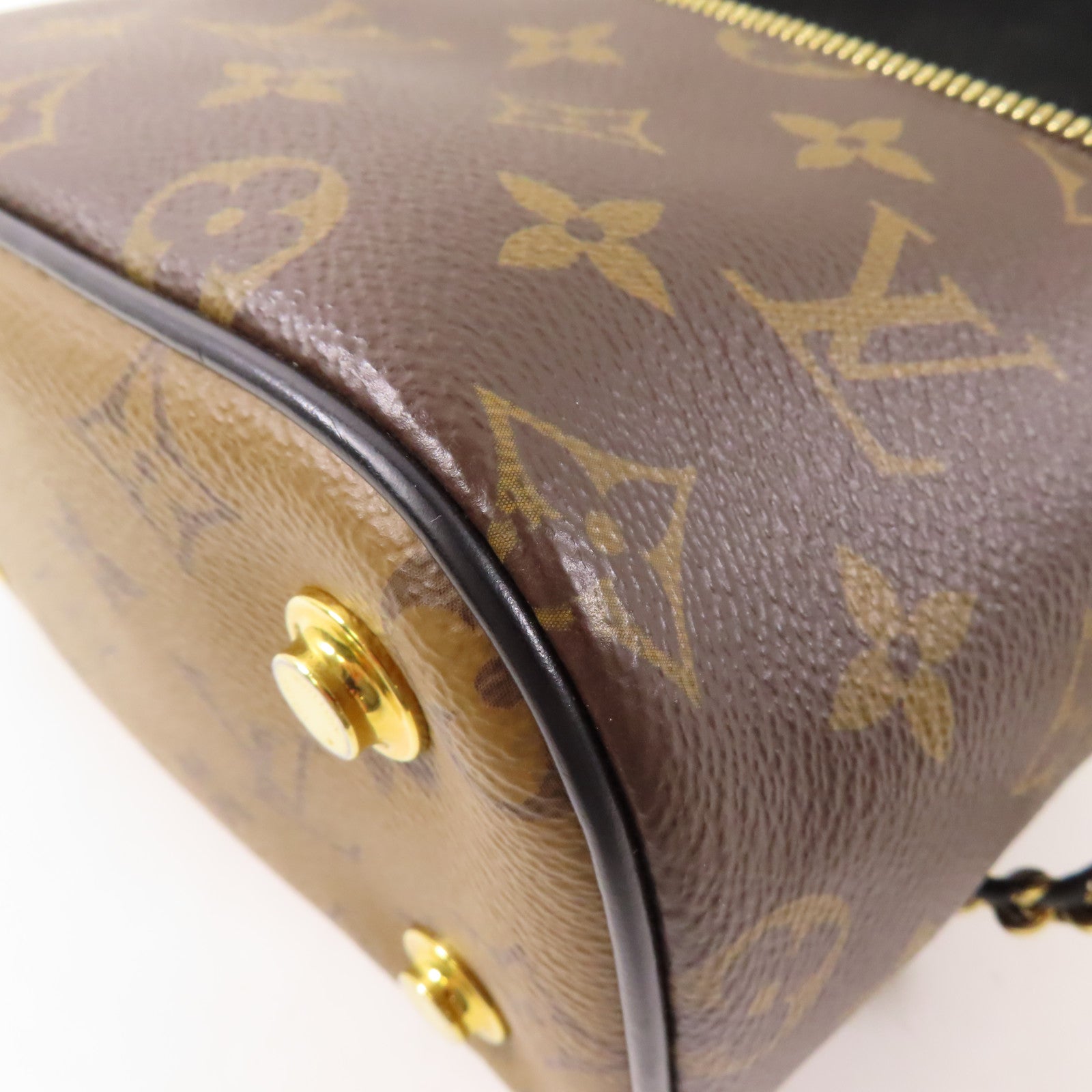 LOUIS VUITTON Monogram Reverse Vanity PM手挽肩背兩用袋