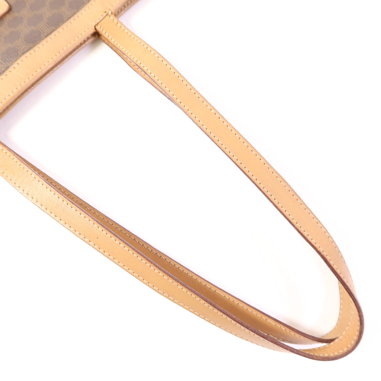 CELINE 塗層帆布Tote Bag金扣肩背袋