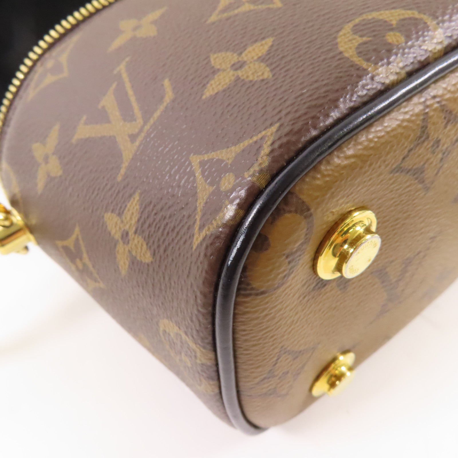 LOUIS VUITTON Monogram Reverse Vanity PM手挽肩背兩用袋