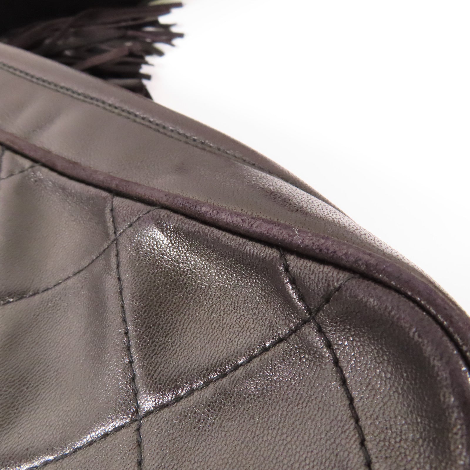 CHANEL 【激減優惠】羊皮皮革Vintage Shoulder Bag金扣肩背袋