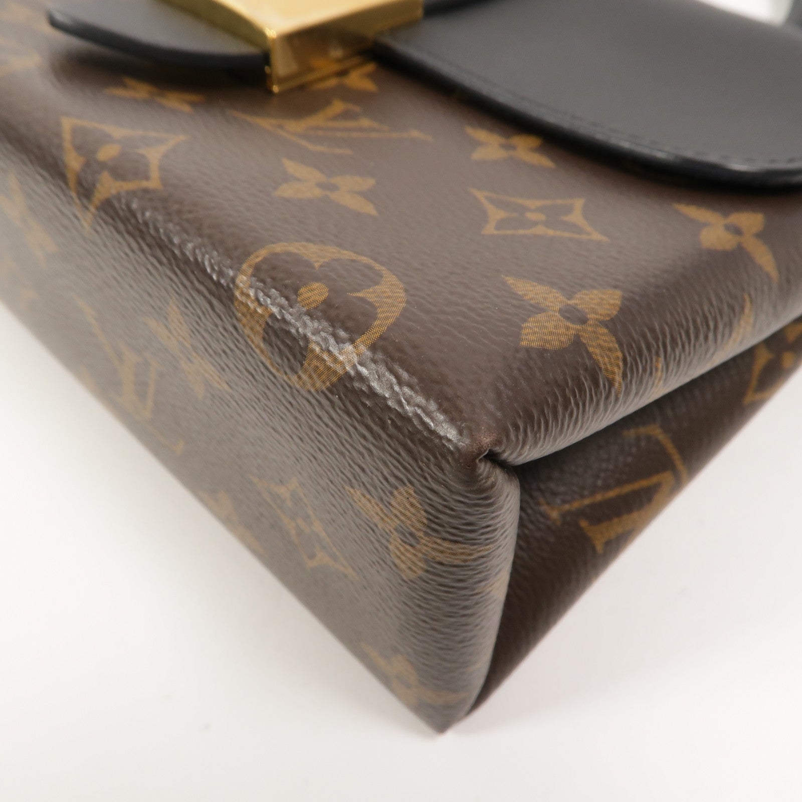 LOUIS VUITTON Monogram Locky BB金扣手挽肩背兩用袋