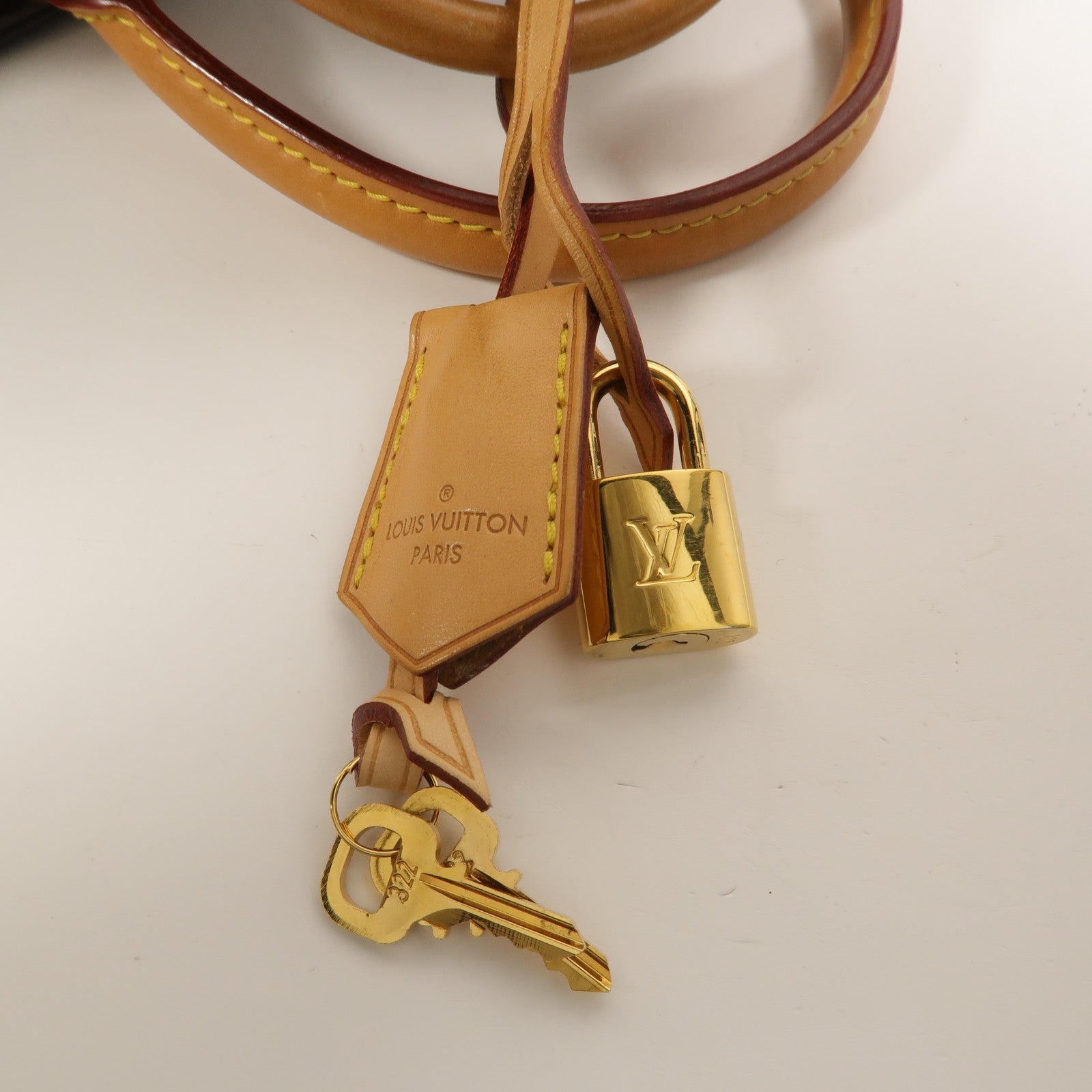 LOUIS VUITTON Monogram Montaigne BB手挽肩背兩用袋棕色