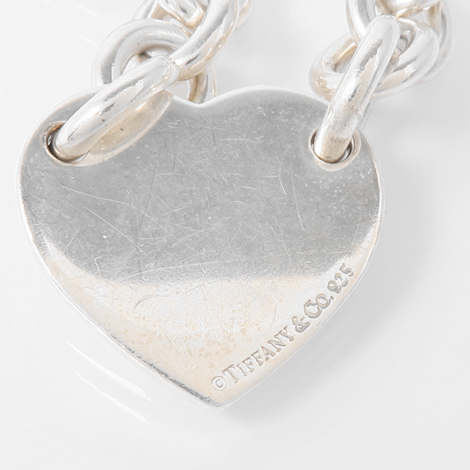 TIFFANY＆CO 925純銀Return To Tiffany Heart Tag Bracelet手鏈
