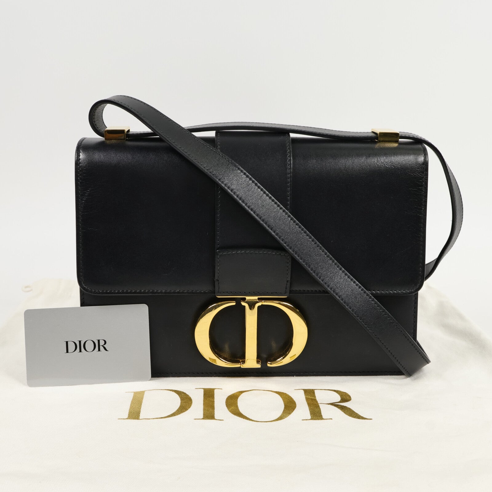 Dior 牛皮皮革30 Montaigne肩背袋