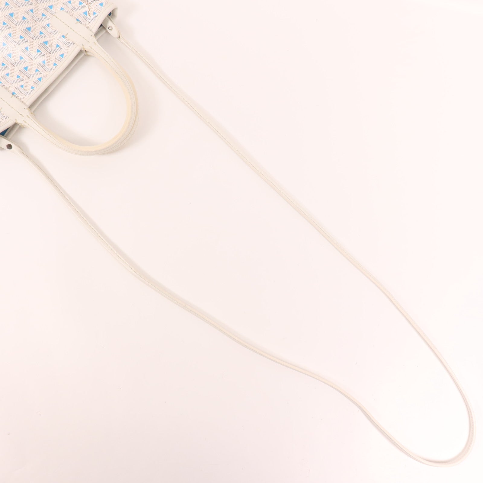 GOYARD 塗層帆布Poitiers Claire-Voie Bag銀扣手挽肩背兩用袋