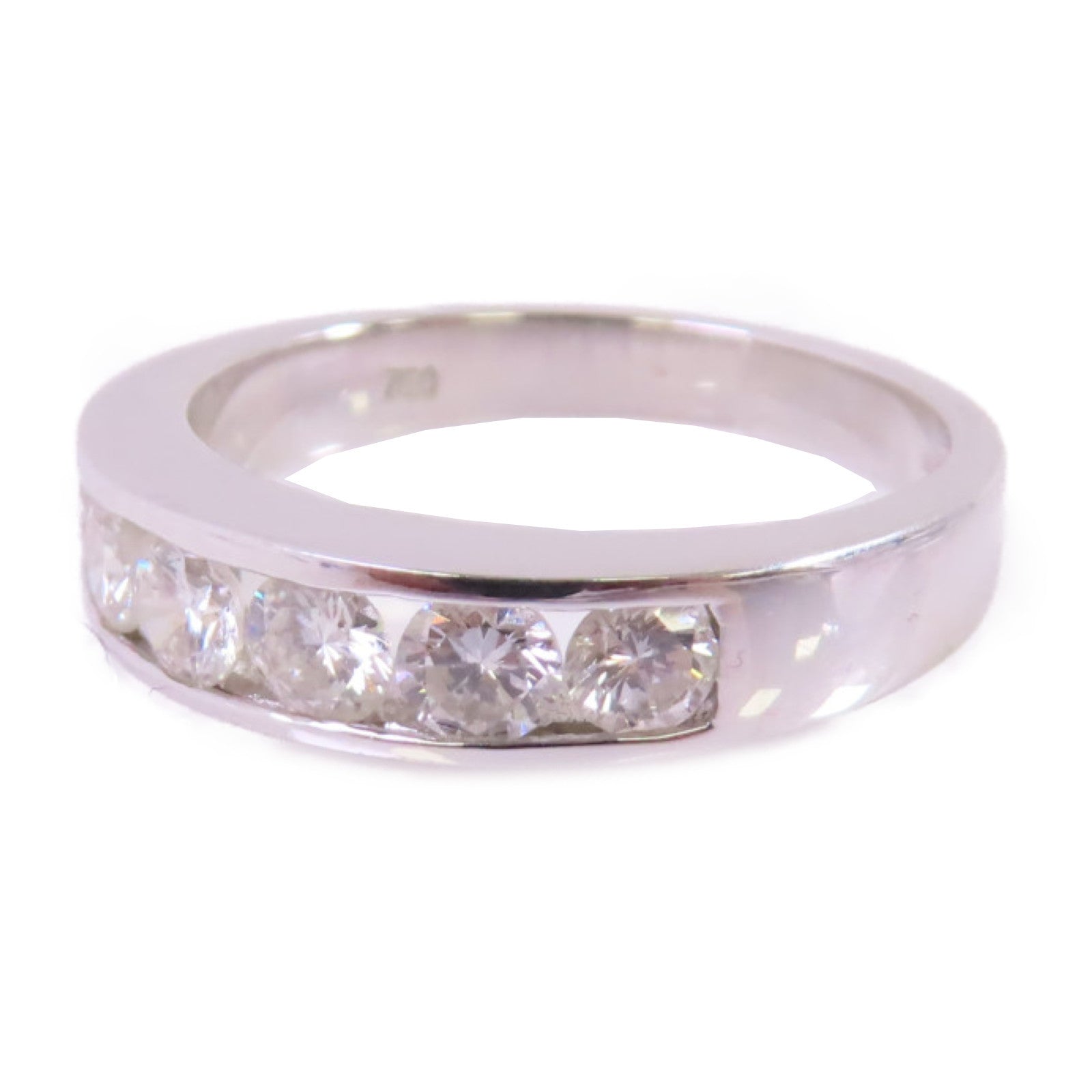 JEWELRY 18K白金/鑽石Diamond Ring戒指US#6.25