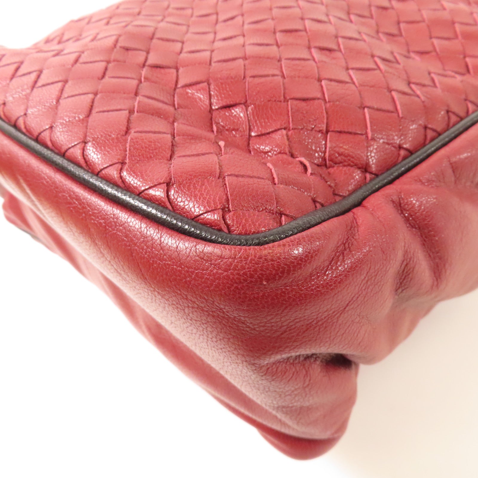 BOTTEGA VENETA 【激減優惠】羊皮皮革Shoulder Bag手挽肩背兩用袋