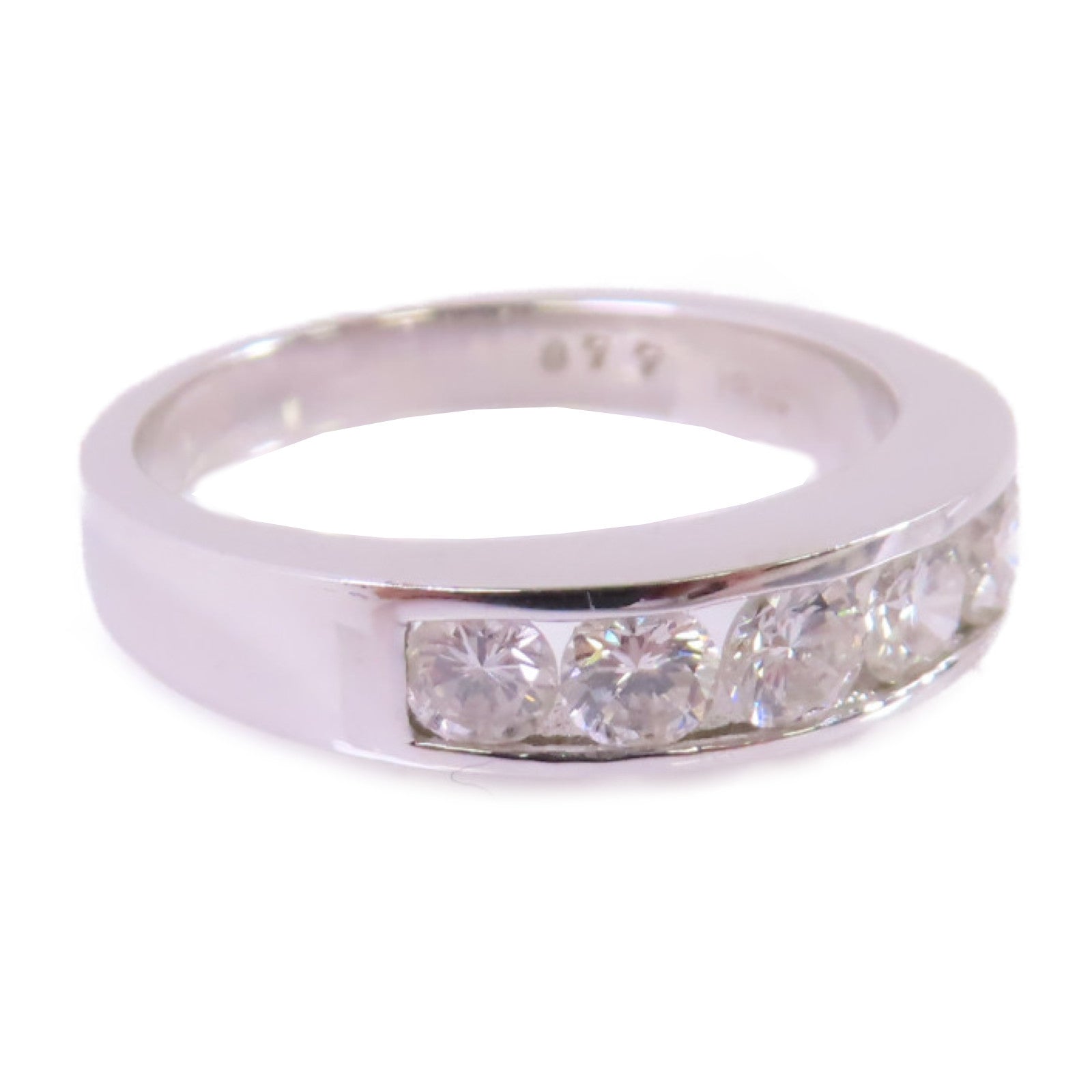 JEWELRY 18K白金/鑽石Diamond Ring戒指US#6.25