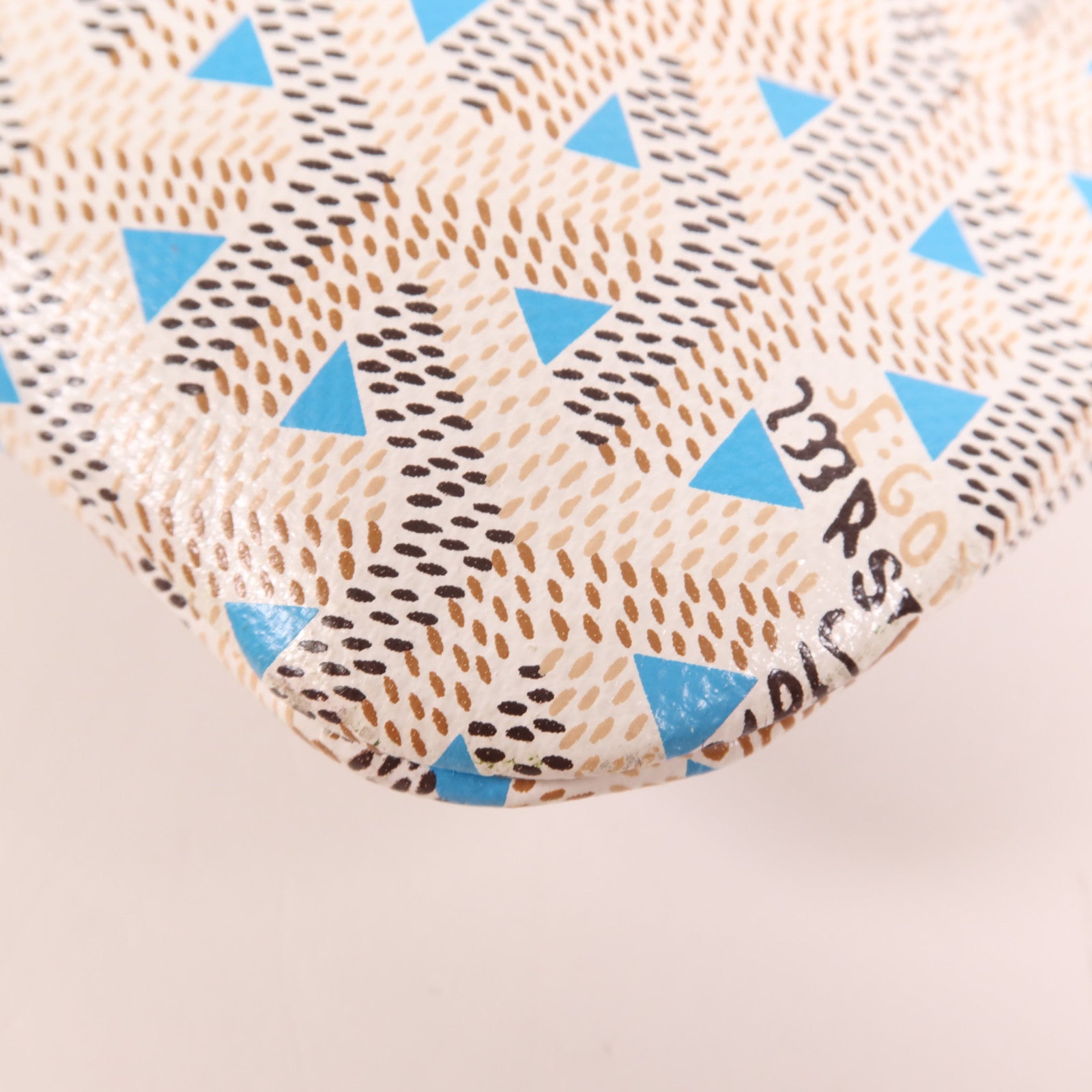 GOYARD 塗層帆布Poitiers Claire-Voie Bag銀扣手挽肩背兩用袋