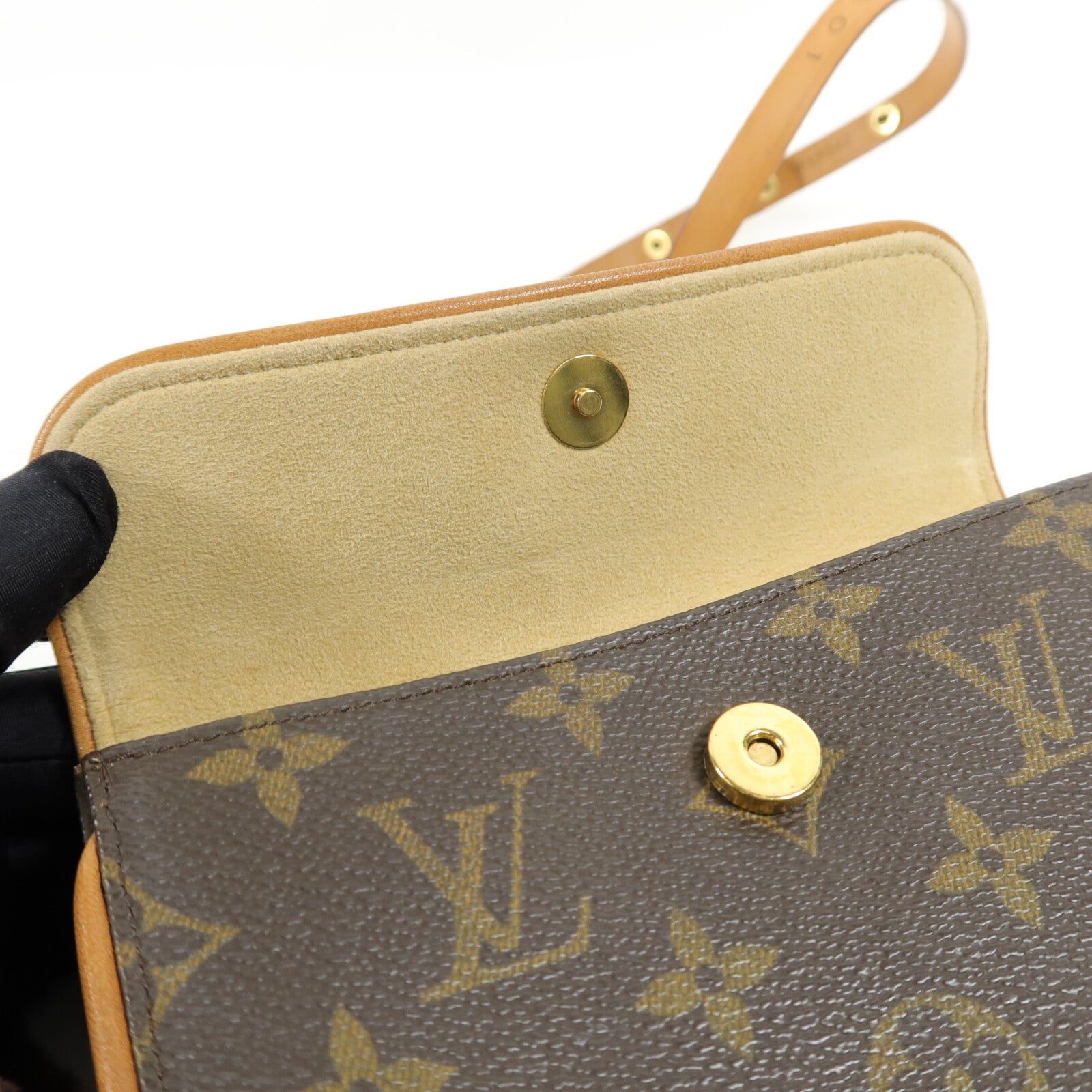 LOUIS VUITTON Monogram Pochette Florentine腰包