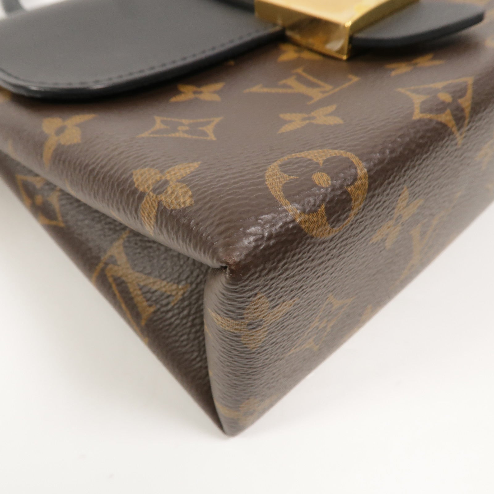 LOUIS VUITTON Monogram Locky BB金扣手挽肩背兩用袋