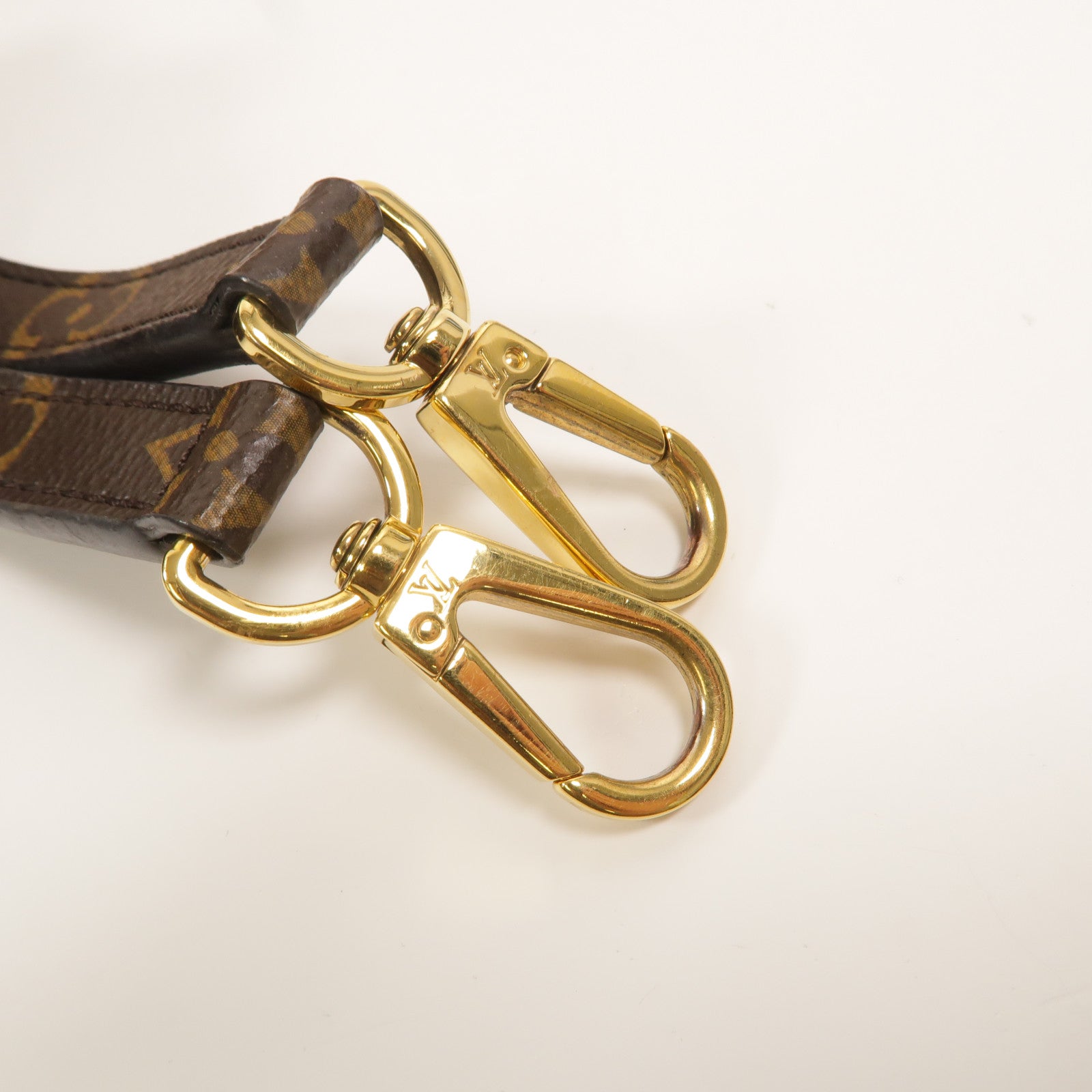 LOUIS VUITTON Monogram Montaigne BB手挽肩背兩用袋棕色