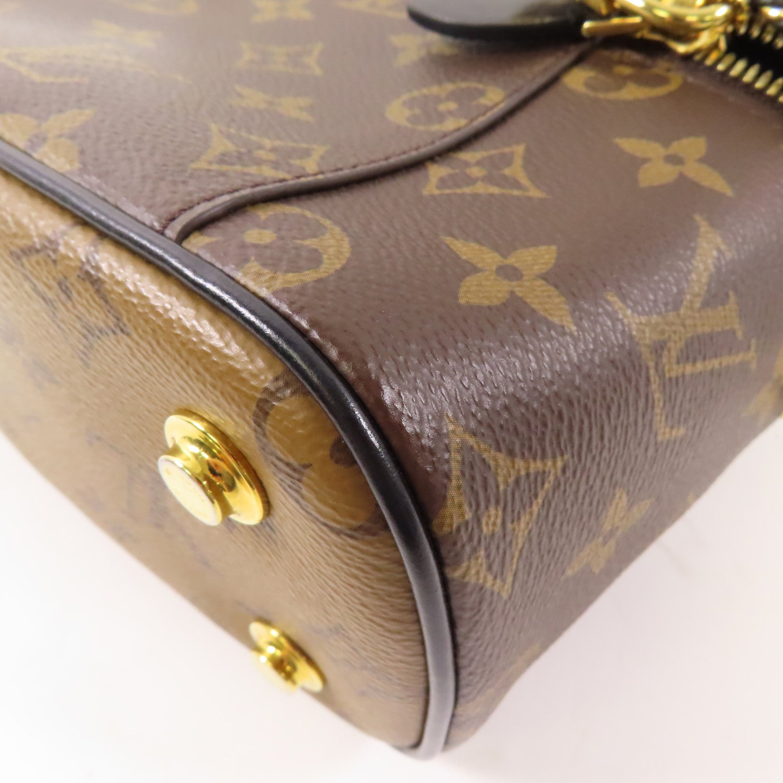 LOUIS VUITTON Monogram Reverse Vanity PM手挽肩背兩用袋