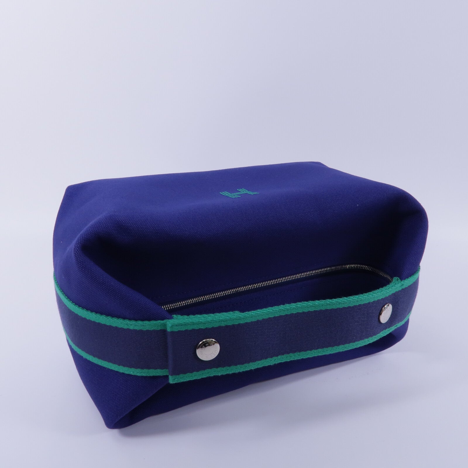 HERMES 帆布Bride A Brac GM手挽袋