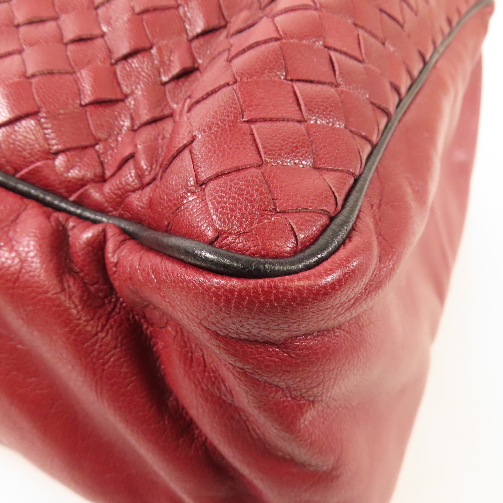 BOTTEGA VENETA 【激減優惠】羊皮皮革Shoulder Bag手挽肩背兩用袋