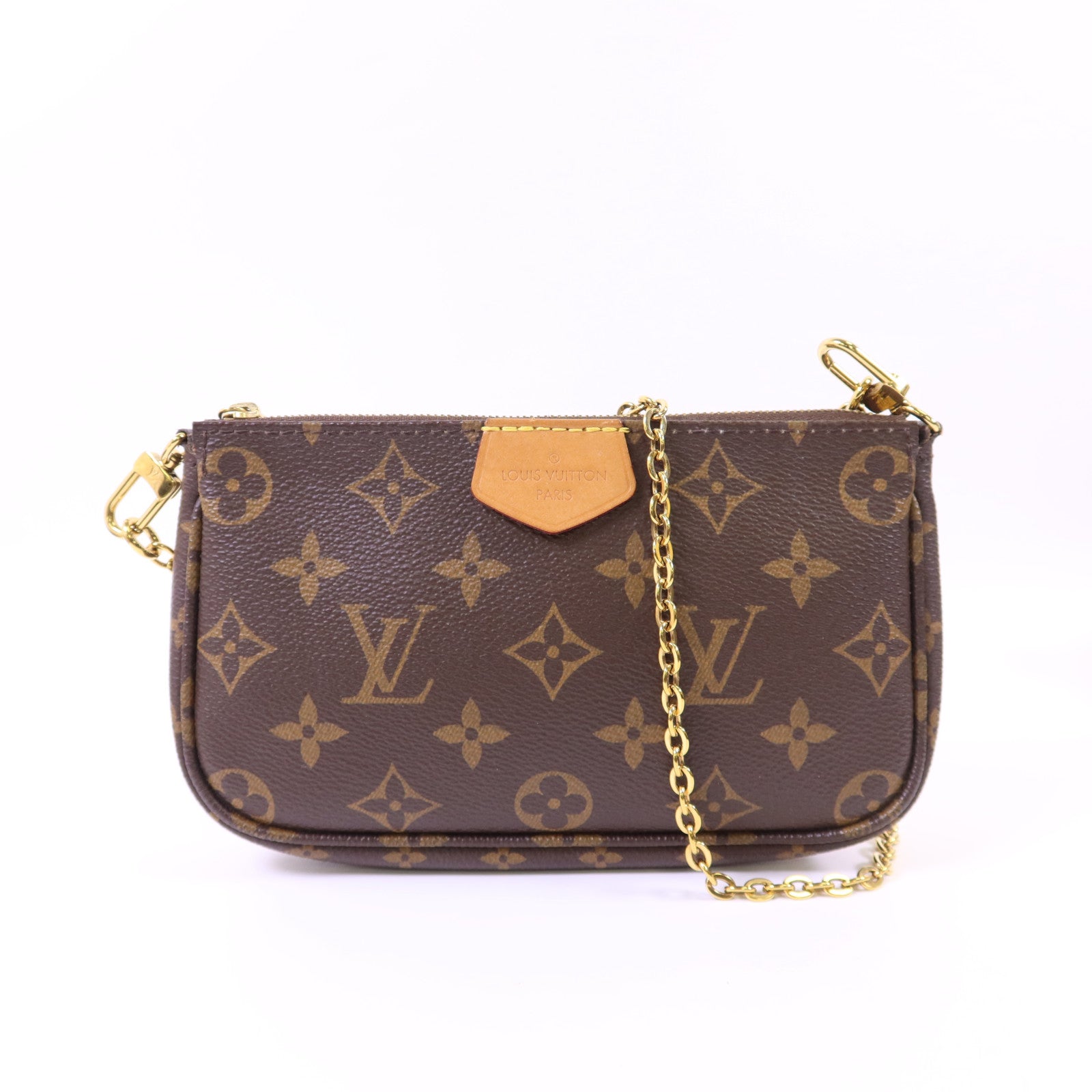 LOUIS VUITTON Monogram Multi Pochette Accessoires金扣肩背袋