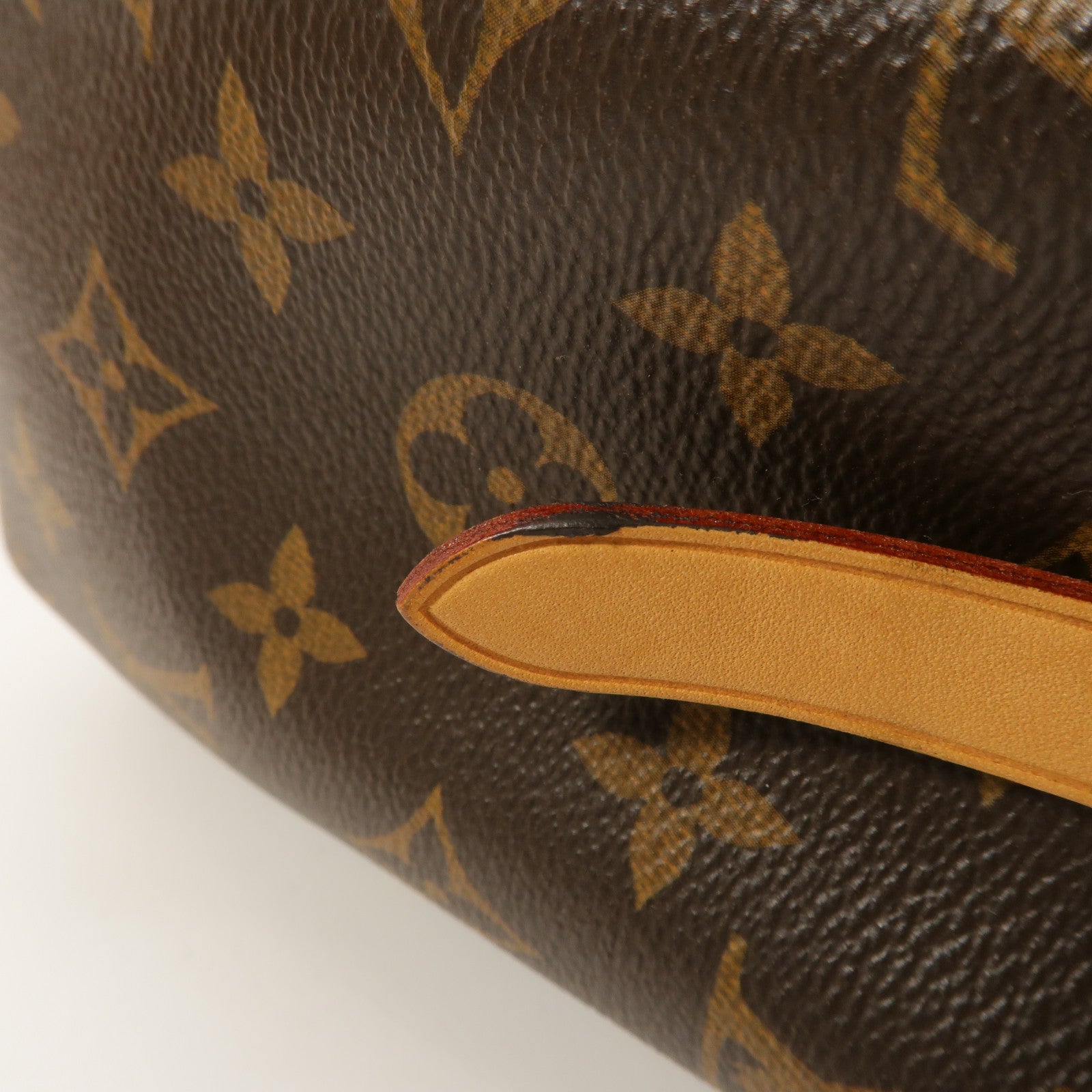 LOUIS VUITTON Monogram Montaigne BB手挽肩背兩用袋棕色