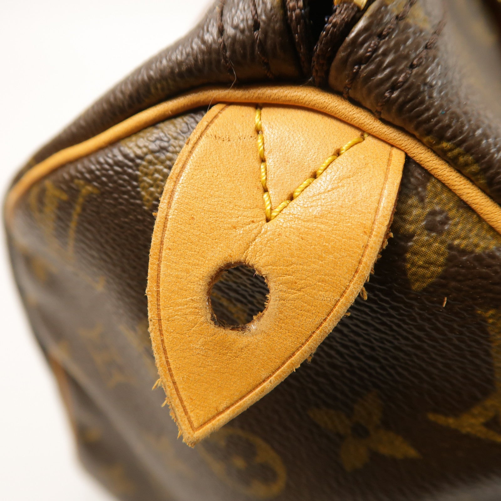 LOUIS VUITTON Monogram Speedy 30金扣手挽袋
