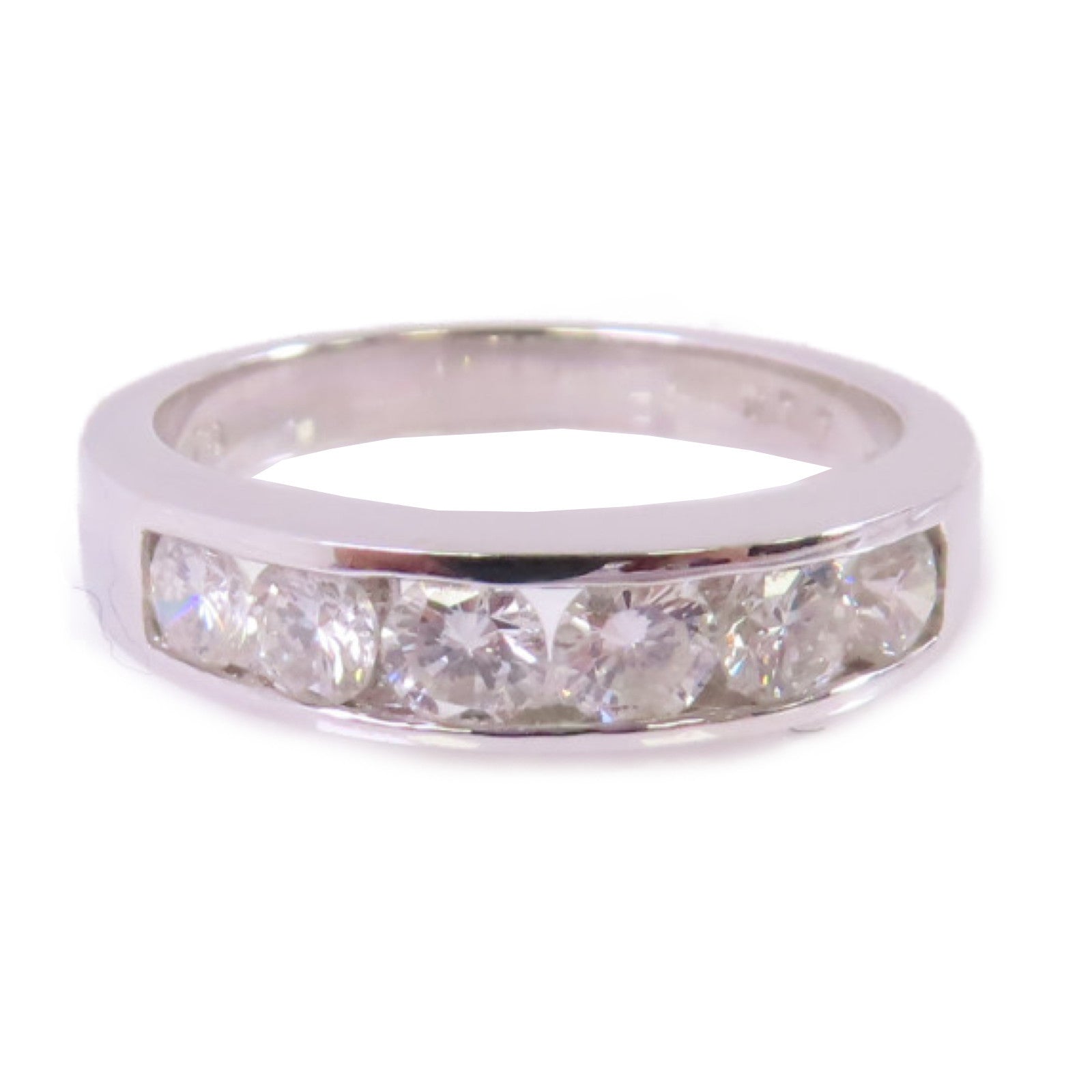 JEWELRY 18K白金/鑽石Diamond Ring戒指US#6.25