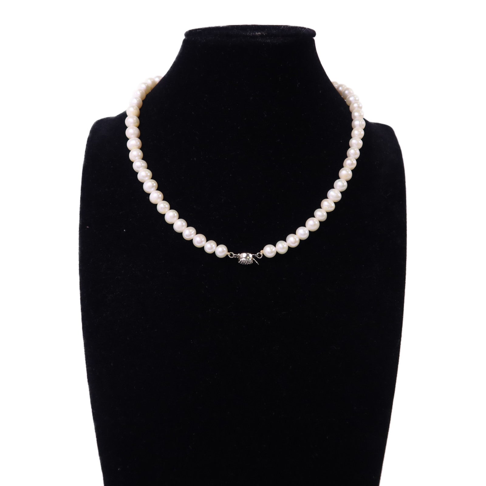 JEWELRY 金屬Pearl Necklace珍珠項鍊#42cm