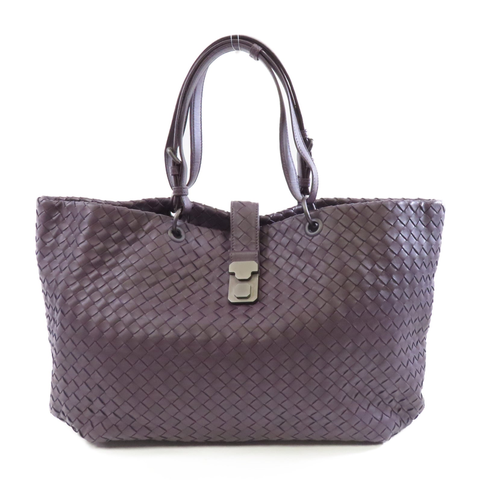 BOTTEGA VENETA 牛皮皮革Tote Bag手挽袋啡色