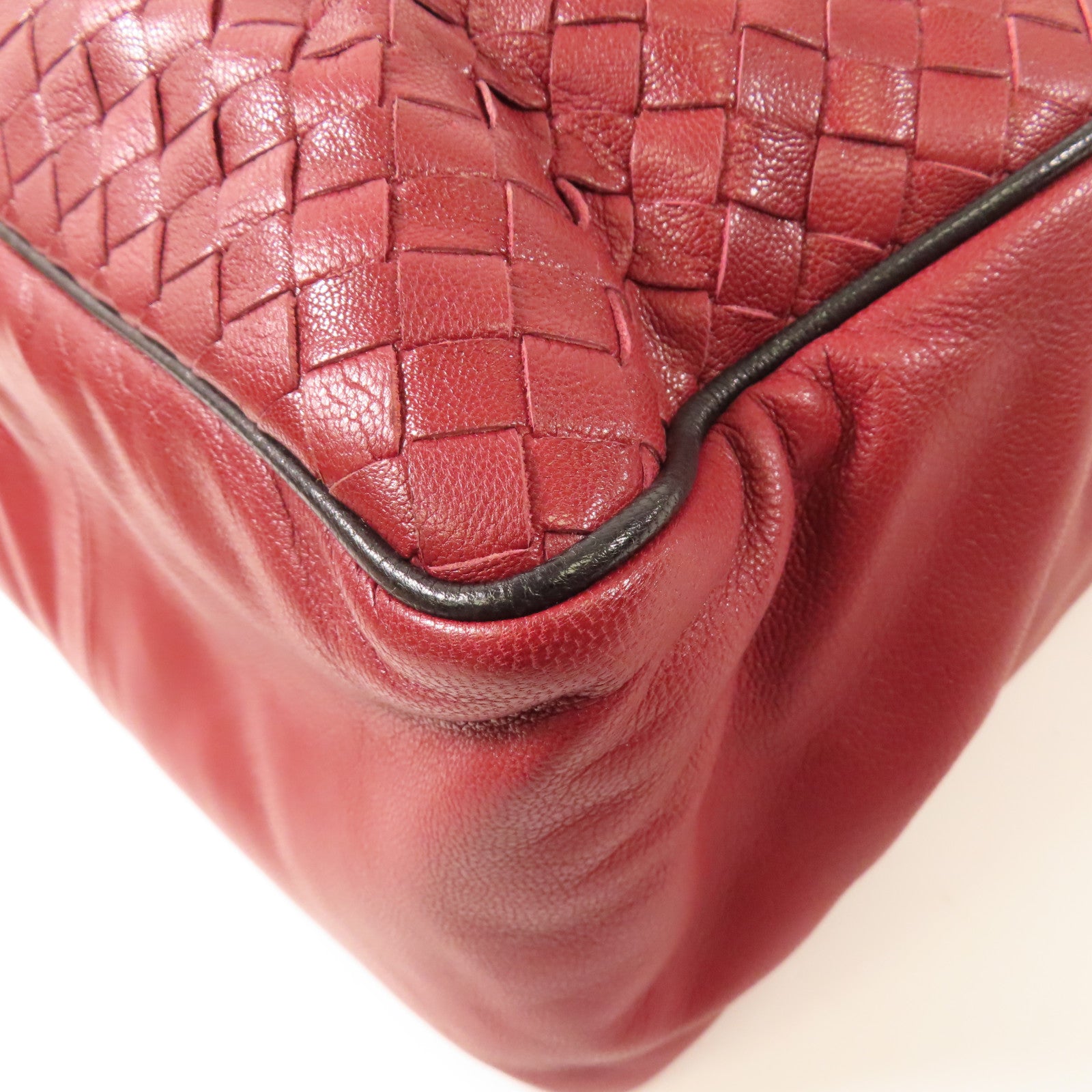 BOTTEGA VENETA 【激減優惠】羊皮皮革Shoulder Bag手挽肩背兩用袋