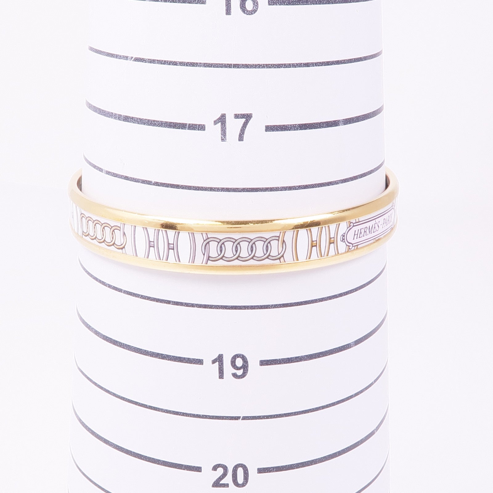 HERMES 琺瑯/金屬Bangle手鐲黑色/彩色