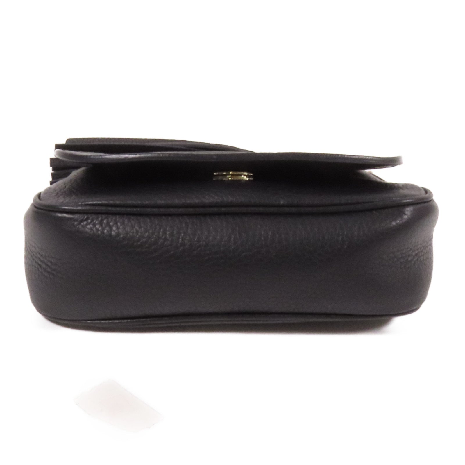 GUCCI 牛皮皮革Soho金扣鏈帶肩背袋