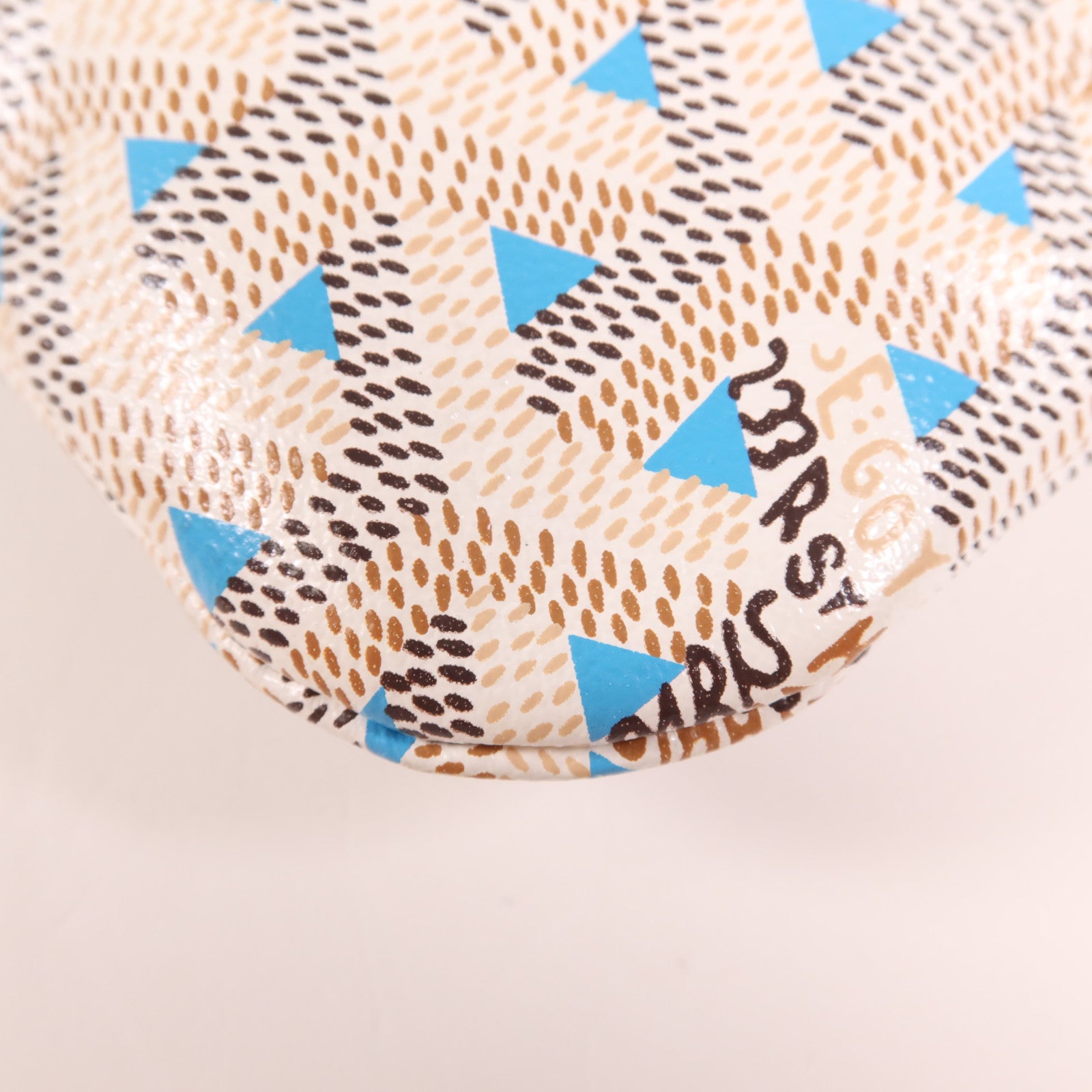 GOYARD 塗層帆布Poitiers Claire-Voie Bag銀扣手挽肩背兩用袋