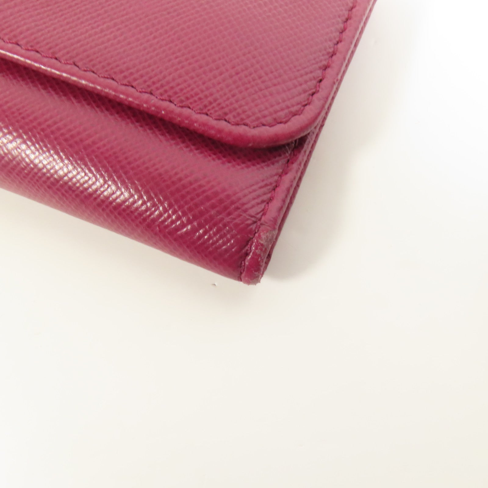 PRADA 牛皮皮革Key Holder鎖匙包