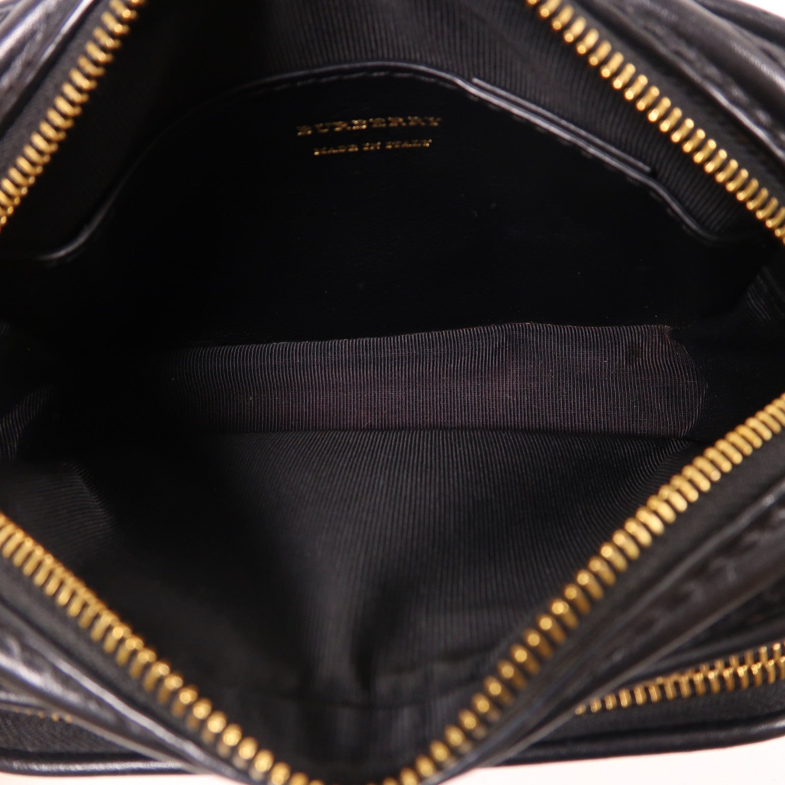 BURBERRY 帆布Shoulder Bag金扣肩背袋