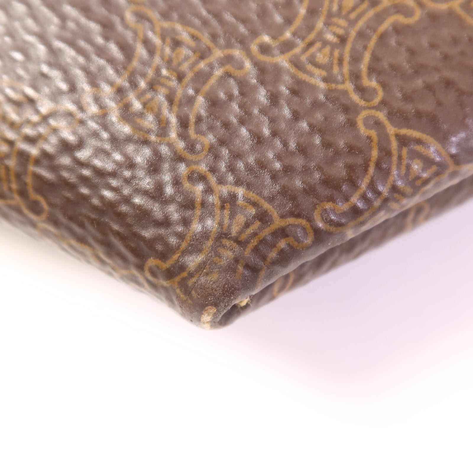 CELINE 塗層帆布Tote Bag金扣肩背袋