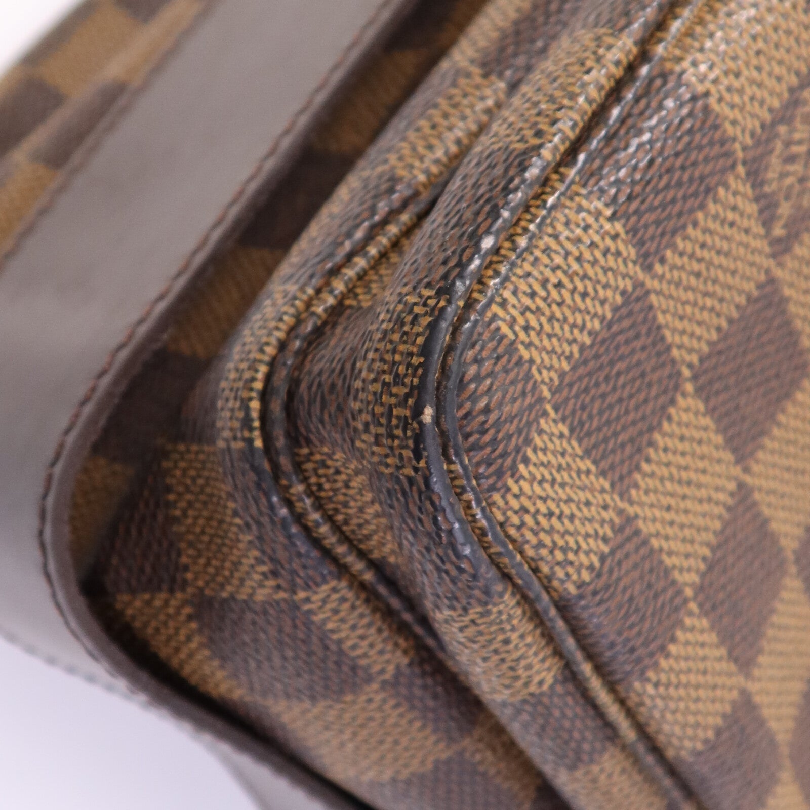 LOUIS VUITTON Damier Naviglio金扣肩背袋