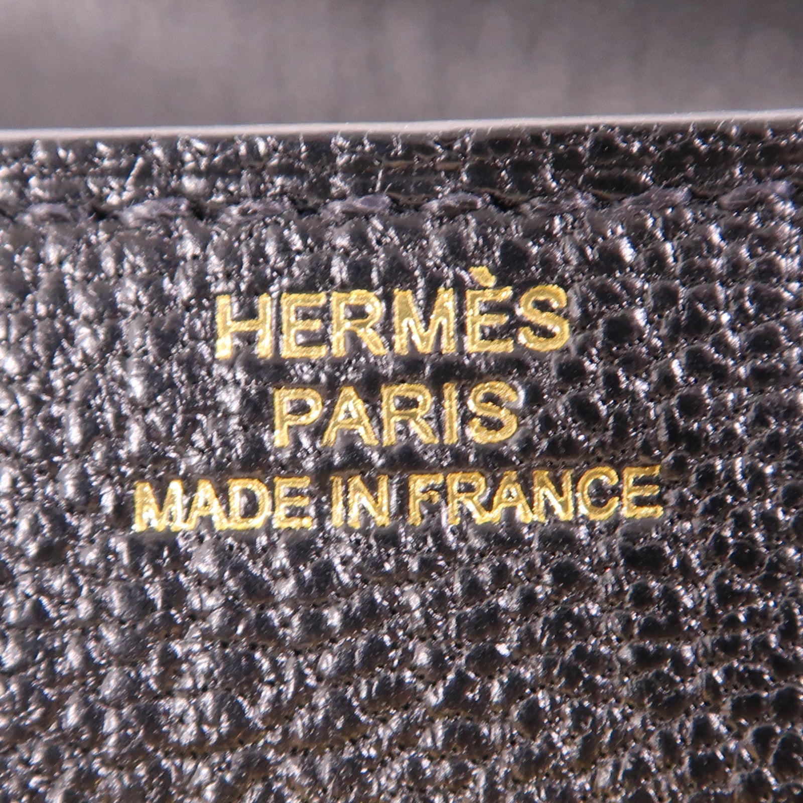 HERMES Chevre皮革Kelly To Go金扣肩背袋Noir