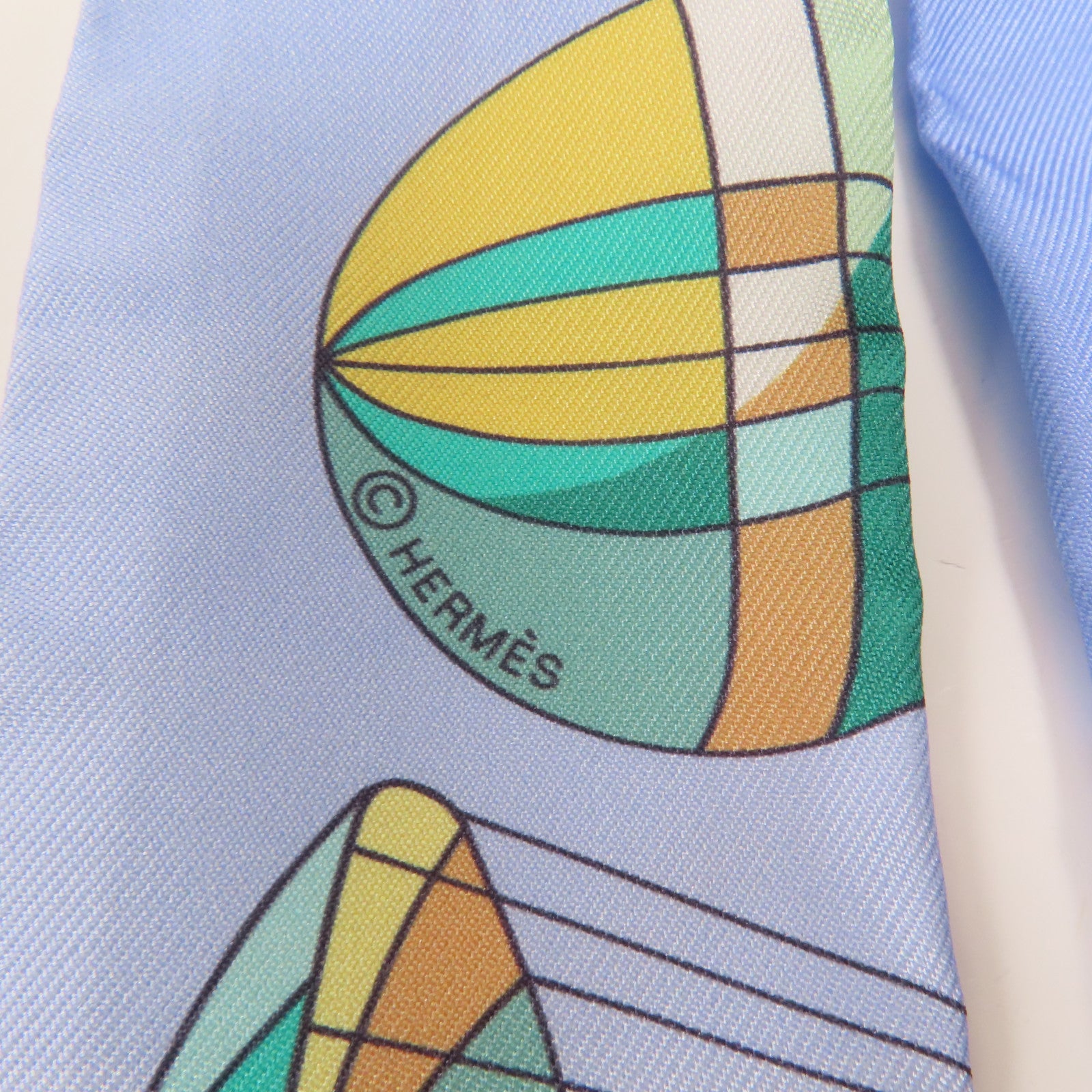 HERMES 絲質Twilly絲巾