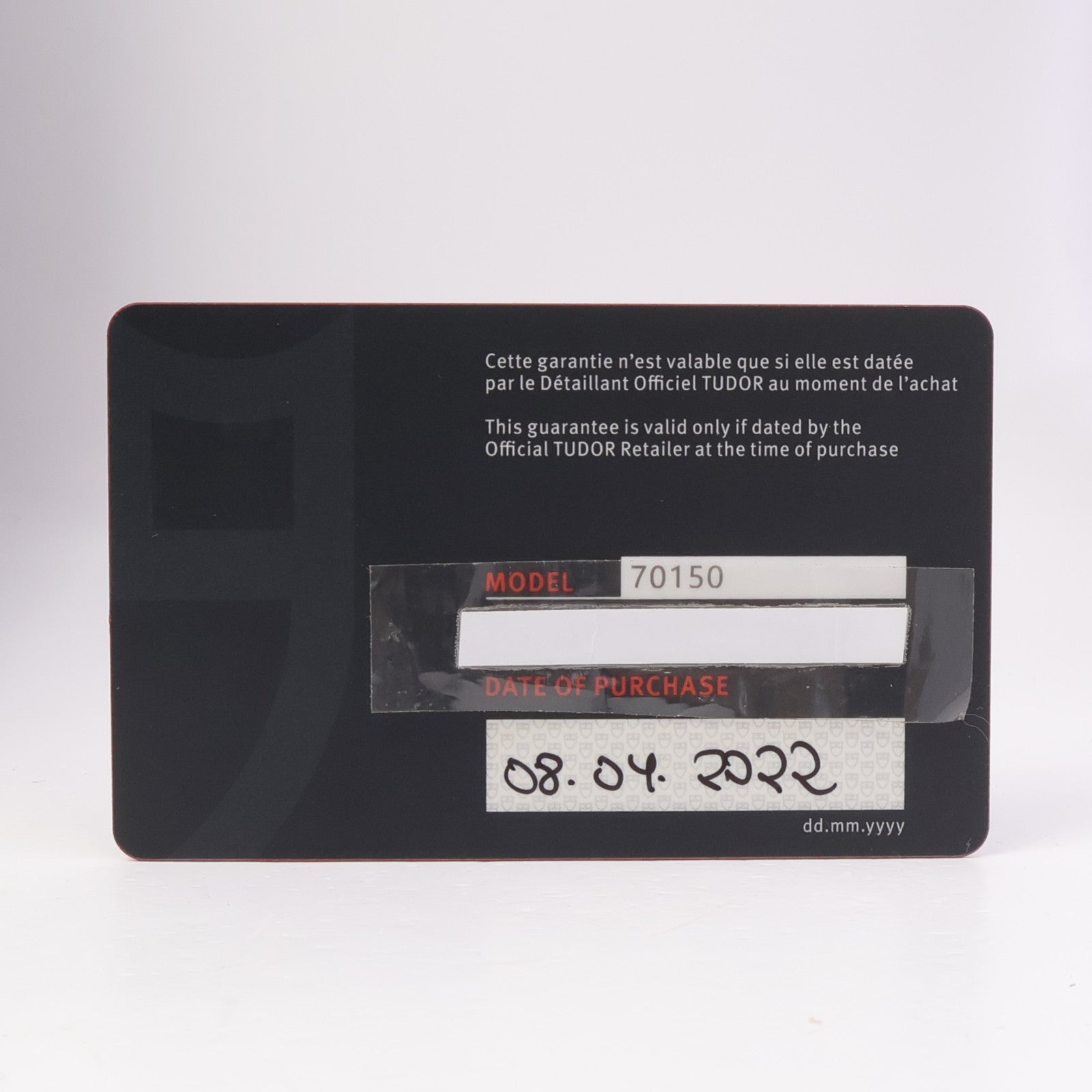 TUDOR Black Bay P01 70150